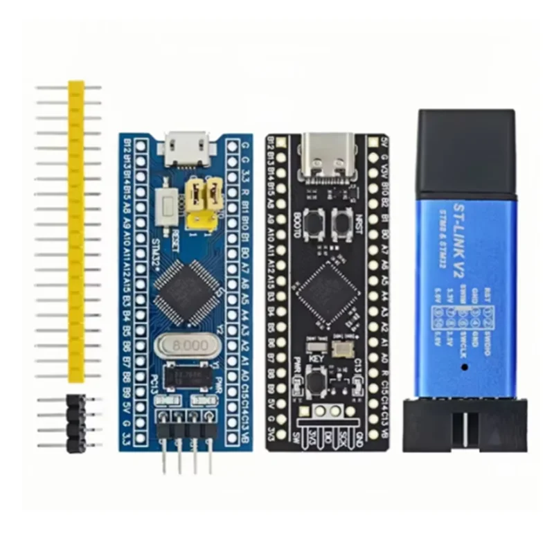 STM32F103C8T6 STM32F103C6T6 ARM STM32 Minimum System Development Board STM32F401 STM32F411 + ST-LINK V2 Download Programmer