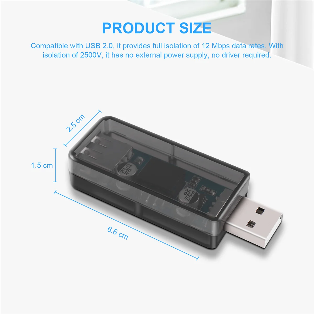 USB إلى عازل USB ، عوازل رقمية من الدرجة الصناعية ، سرعة 12 ميغابايت في الثانية ، ADUM4160 ، ADUM316