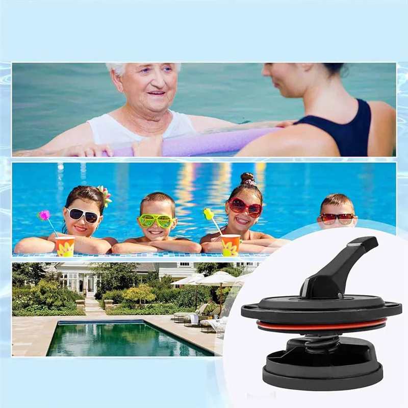 WFF 1Pcs Key Cap And Handle Assembly For Hayward Multiport Valve Model SP0714T LUKYERSPX0714BA Durable Easy Install