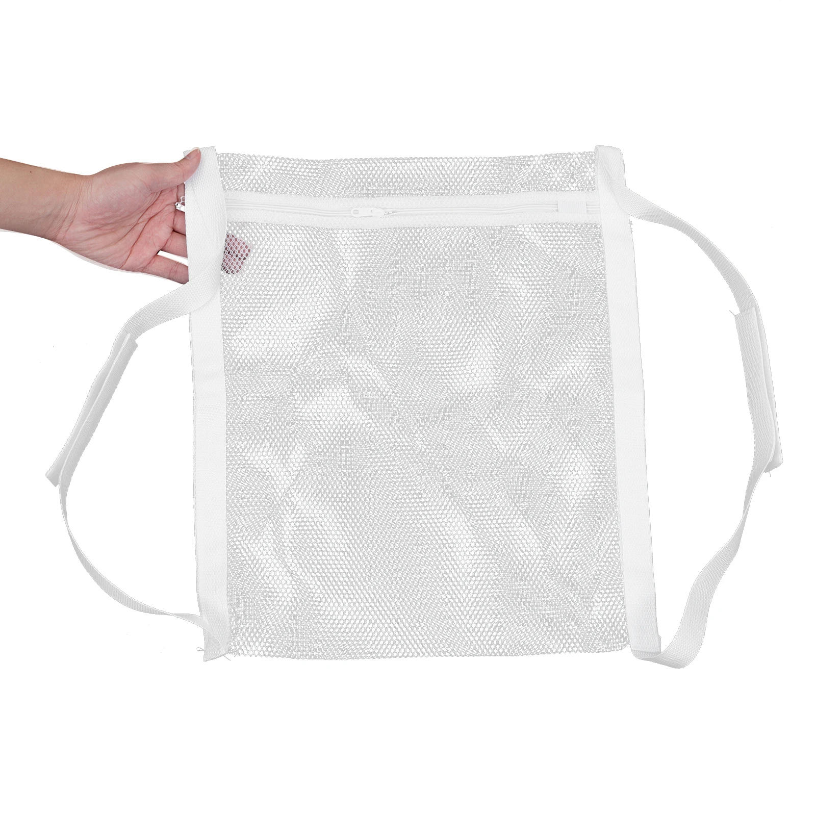

2Pcs Washing Bag for Shoes Sneakers 17x14 Inch Mesh Shoe Laundry Bag Machine Washable Reusable Dryer Safe for Tennis Shoes