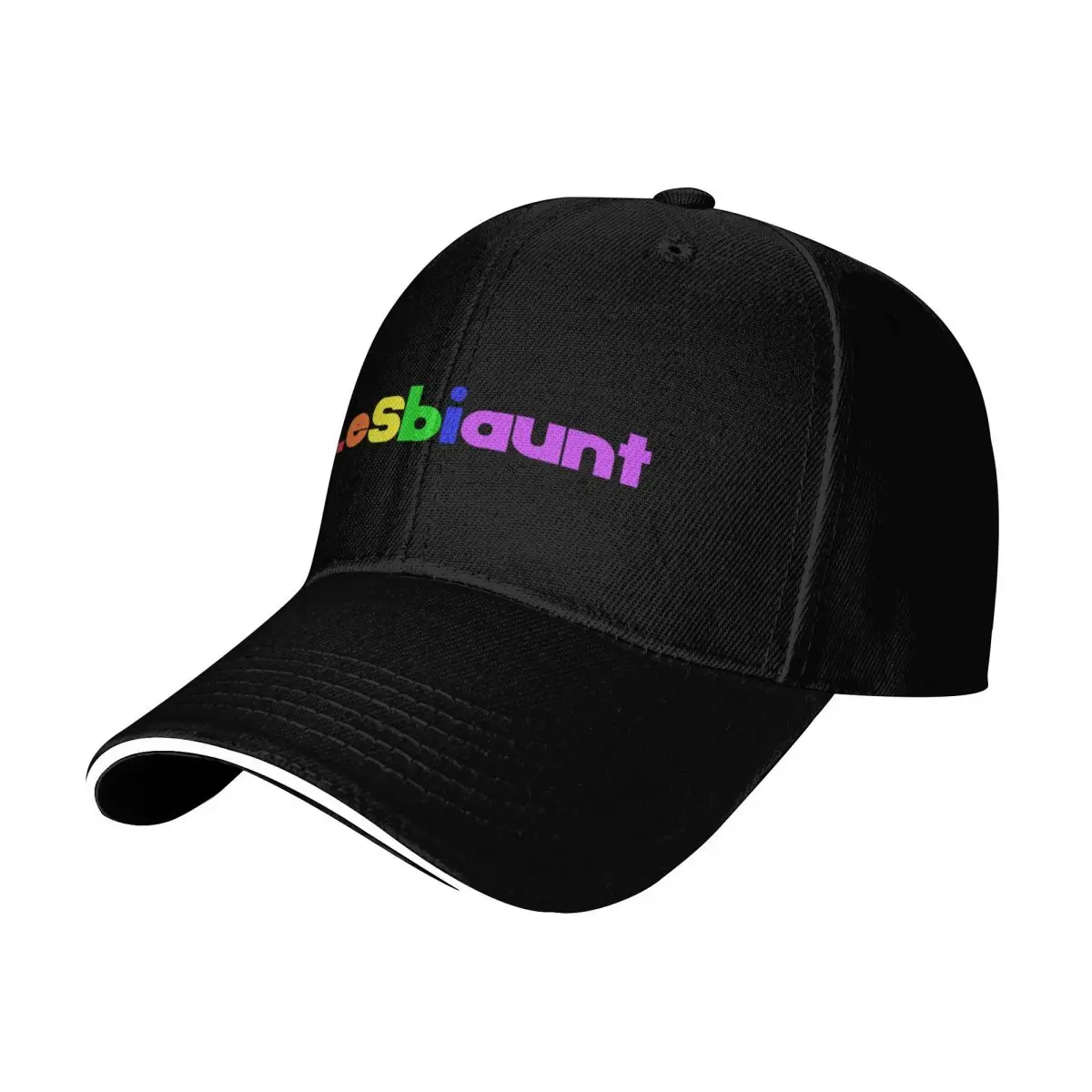 Lesbiaunt: The Lesbian Aunt Baseball Cap Vintage Retro Embroidered Lightweight Packable Gift for Him Her