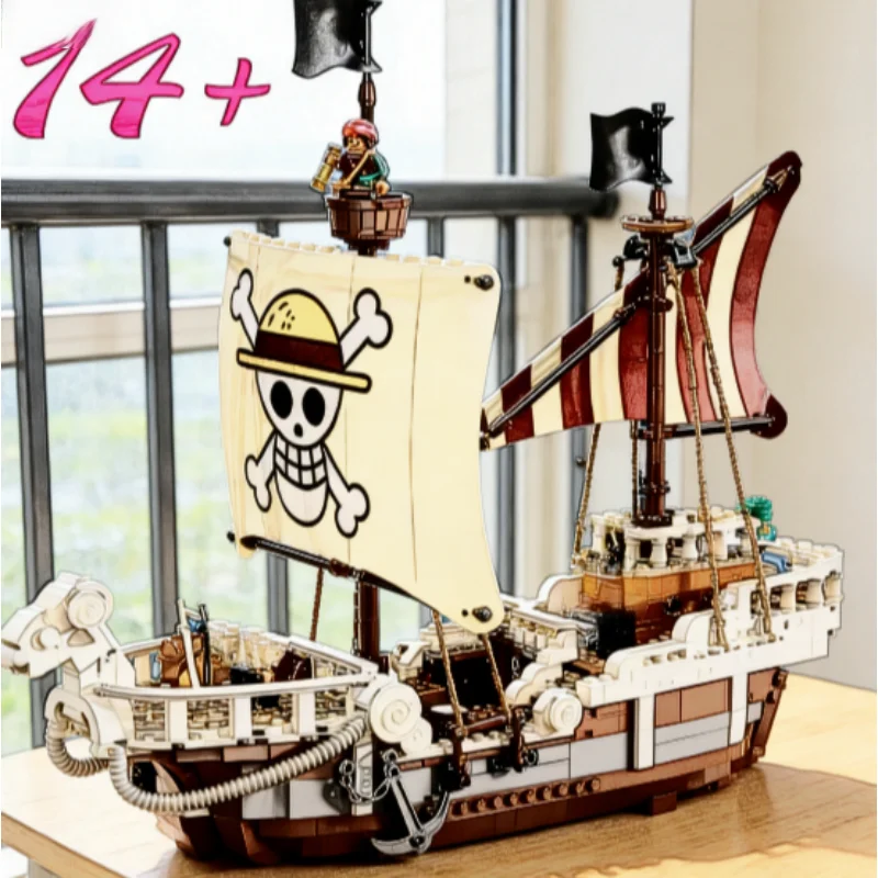 

Новинка 2026 года: Конструктор «Корабль Луффи» в наличии – Игровой набор для детей, подарки на День рождения и Рождество