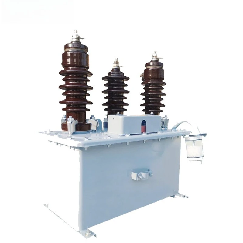 10KV outdoor oil-immersed high-pressure metering box JLS-10 three-phase three-wire four-wire two-element combined transformer