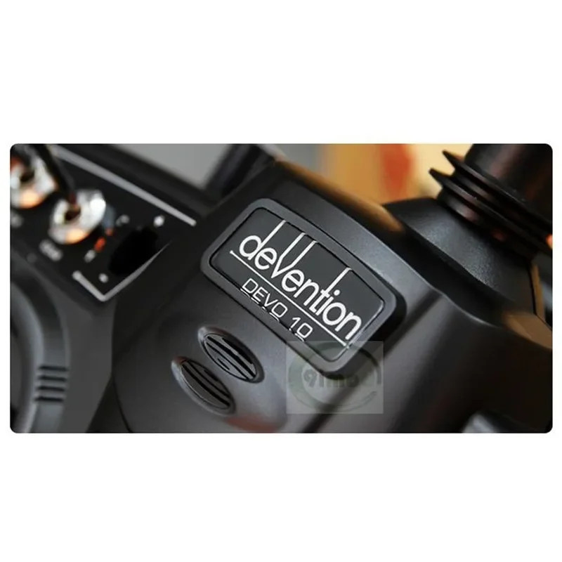 Walkera DEVO10 2.4GHz 10CH Transmitter& RX1002 10CH Receiver Fastest remote control Radio & Receiver  Airplane