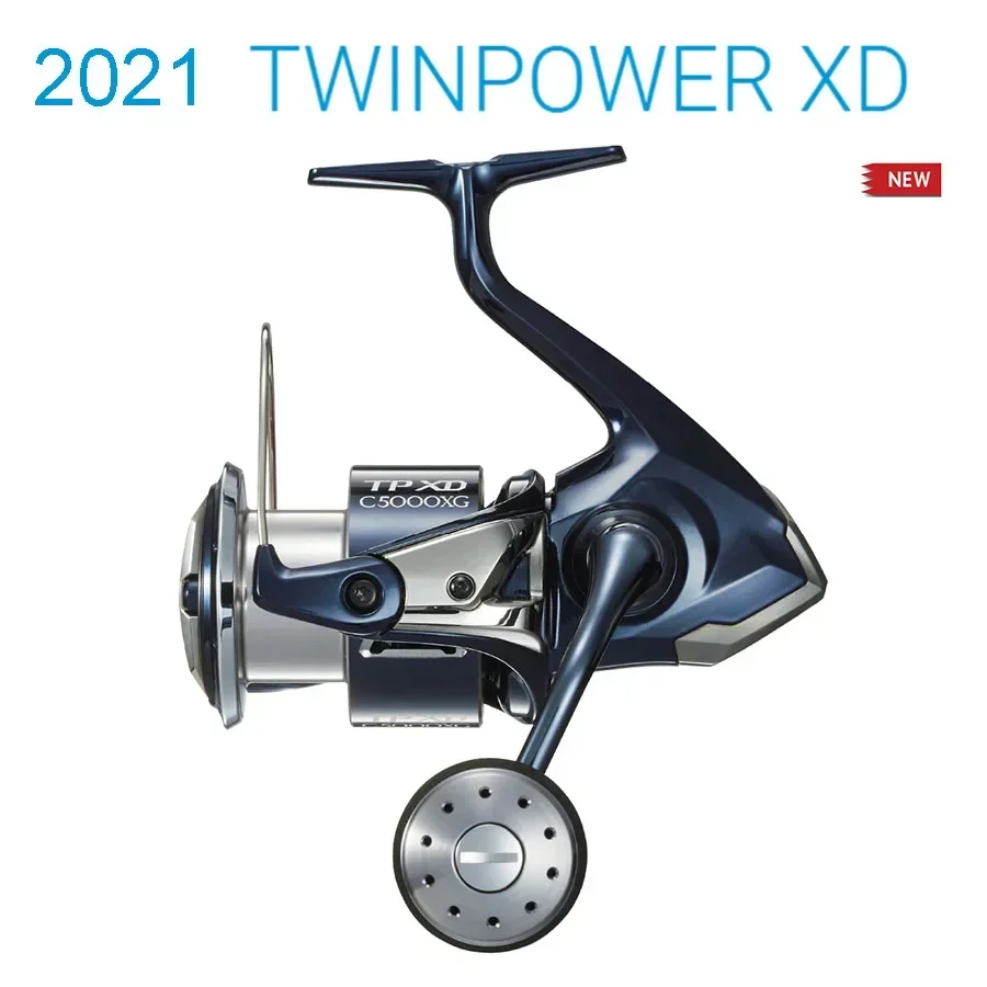 2021 NEW Original SHIMANO TWINPOWER XD C3000HG C3000XG 4000HG 4000XG C5000XG 4000PG Saltwater Tough Spinning Reel Fishing Reel