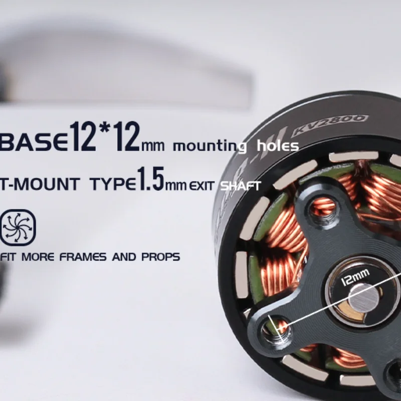 T-Motor T-HOBBY F1408-II KV2800/KV3950 Brushless Motor Fpv Racing Drone Motor 3-6S For Cinewhoop Drones Aircraft 3-4 inch Drone