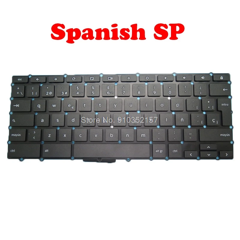 Laptop Keyboard For Multilaser Chromebook M11C HR-116C 11.6' Spanish SP English US United Kingdom UK Brazil BR New