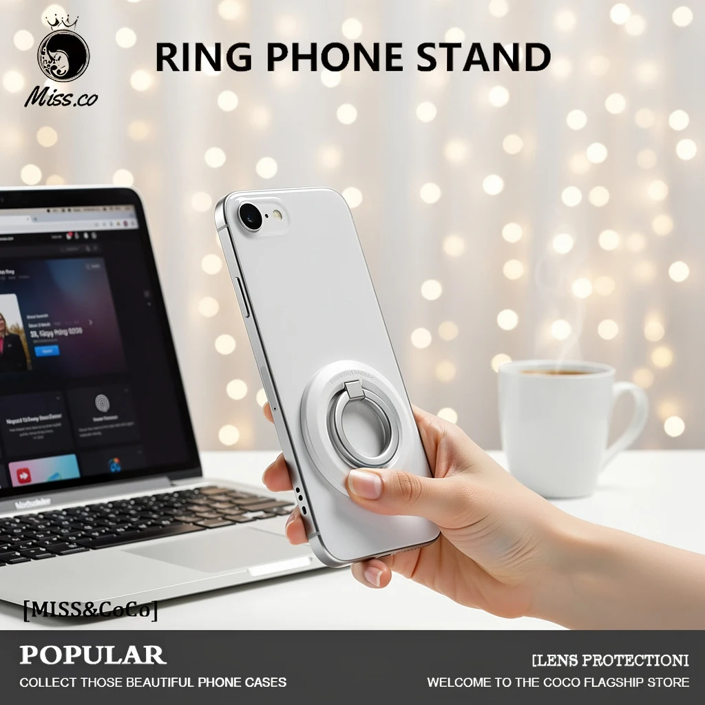 

Для Magsafe двухстороннее магнитное кольцо-держатель для телефона, подставка для мобильного телефона, поддержка телефонных аксессуаров Tok