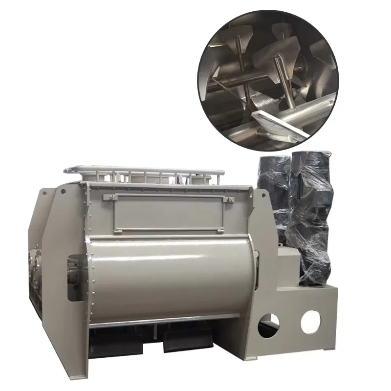 Manufacturer Hot Selling High Quality Blending Non-gravity Twin Shaft Paddle Mixer for Cement / Concrete