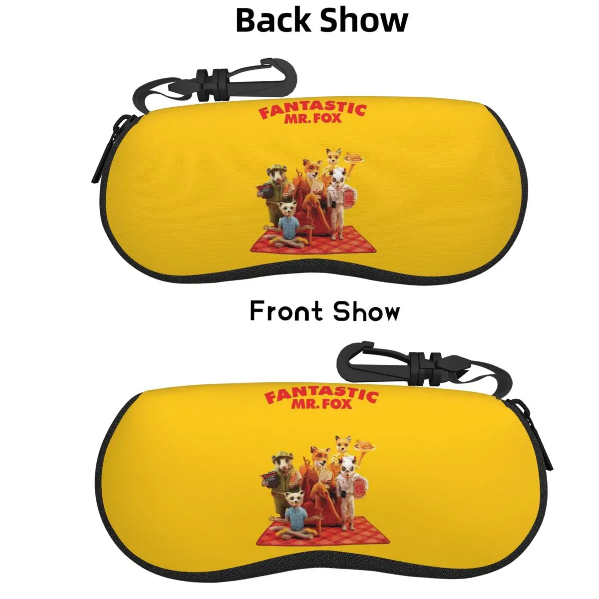 

Фантастический постер фильма «Мистер Фокс», чехол для очков, защитная коробка для солнцезащитных очков, женская и мужская мягкая сумка для очков, сумка