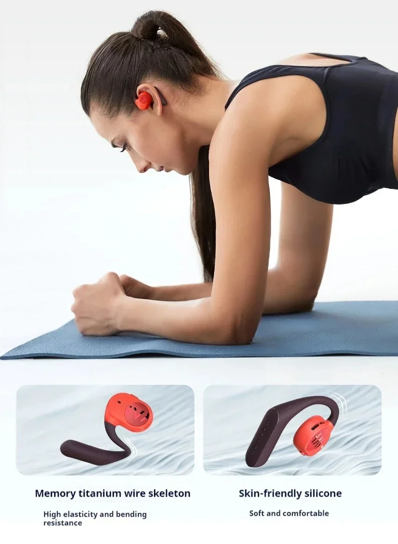 OW01 سماعة رأس بخاصية البلوتوث PurFree Buds سماعات رياضية طويلة التحمل للحد من الضوضاء HIFI مقاوم للماء سماعات مخصصة