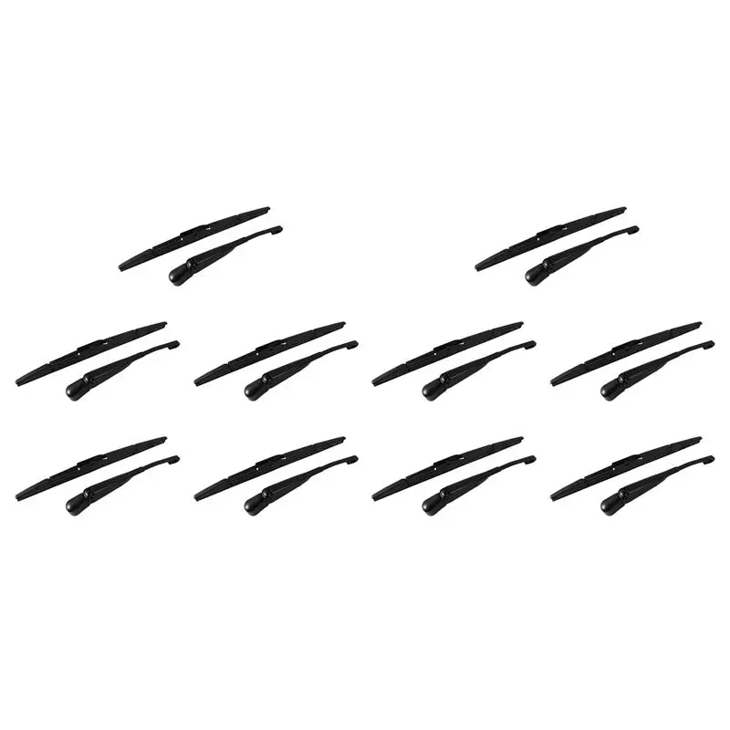 

10X Rear Windshield Wiper Set - Back Windshield Wiper Blade Set For Honda CRV CR-V 2012-2016 76720-T0A-003