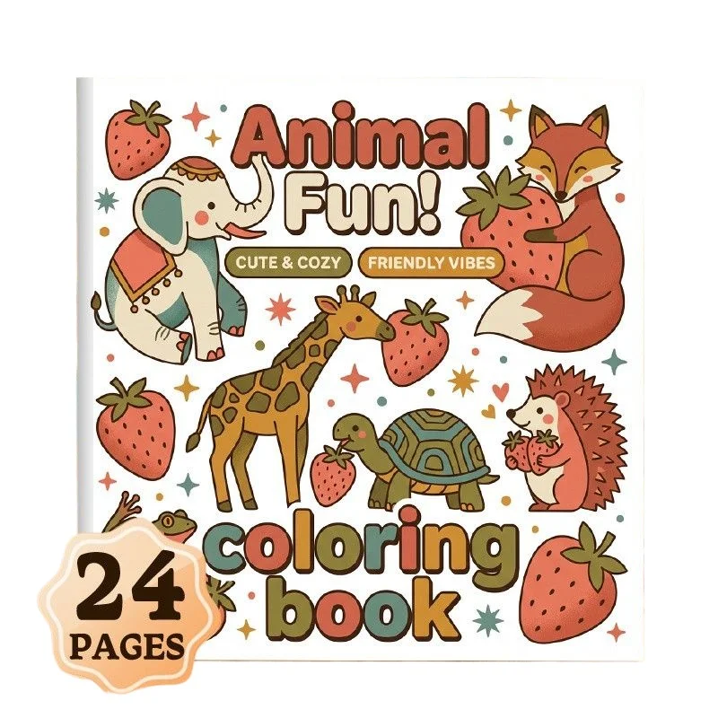 Extra Thick Kids Early Learning Coloring Book Doodle Drawing Practice Book for Toddlers Preschool Children Wholesale