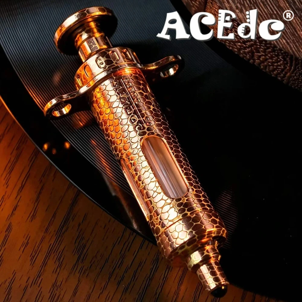 ACEdc Original Designs Mokume MAXDOC Fidget Slider Stress Relief Toy Clicking Fidget Toy Anxiety Relief Gadgets Push Slider