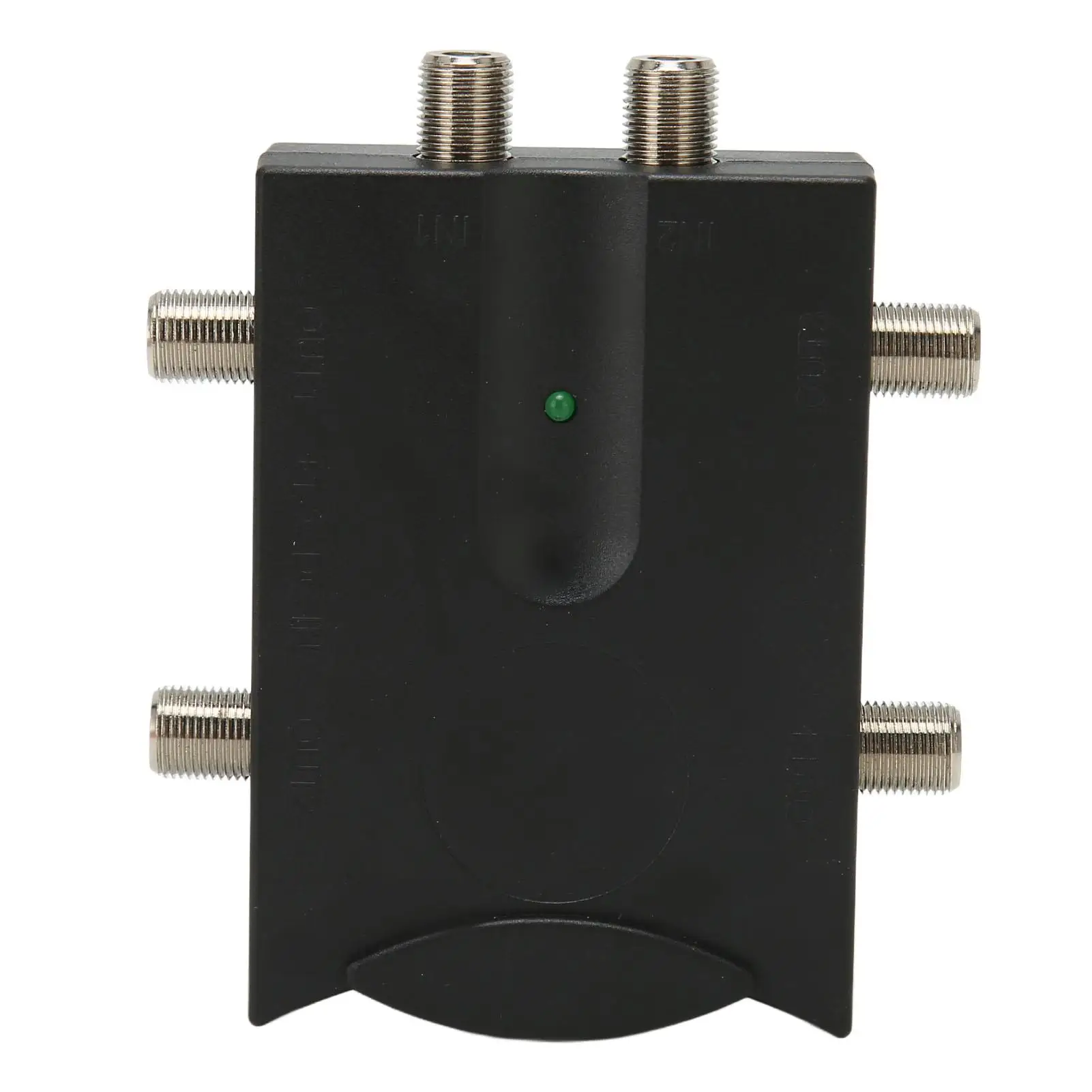 TV Amplifier 2 in 4 Out Signal Booster for Antenna TV   F Connectors