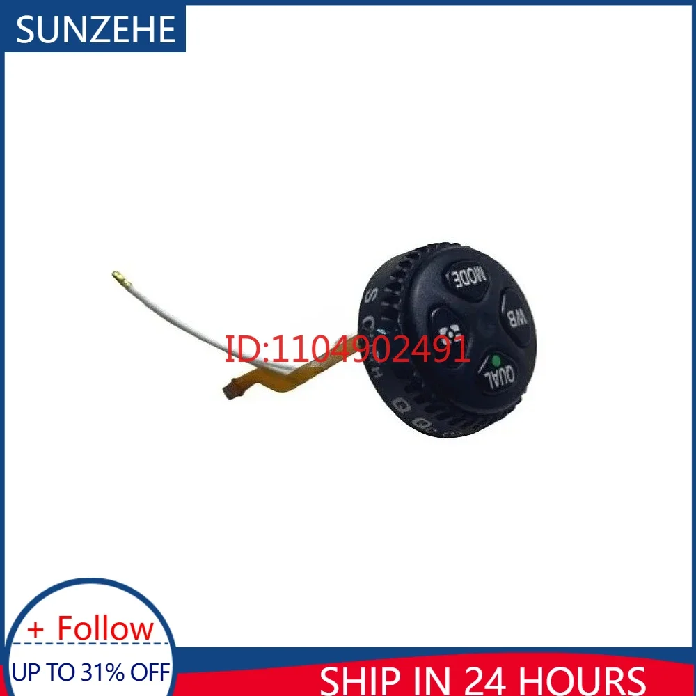 High Quality Top turntable Cover White Balance Dial Wheel Botton Assy for Nikon D850 Camera Repair Parts