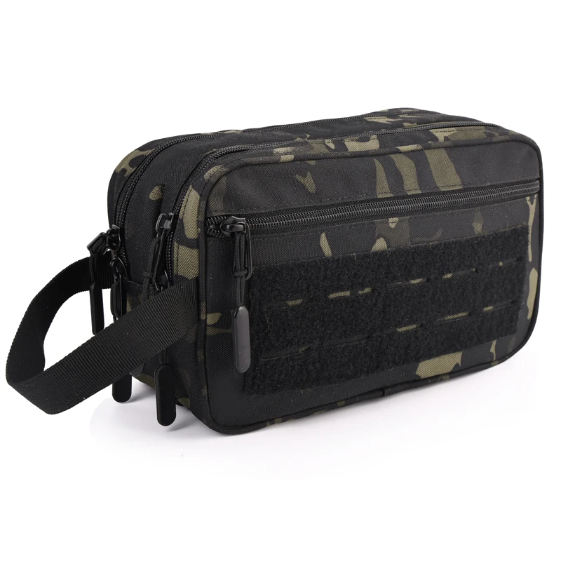Tactical Toiletry Bag Hygiene Outdoor Waterproof Travel Shower Tool Molle Pouch Mens Shaving Kit Makeup Cosmetic Bag