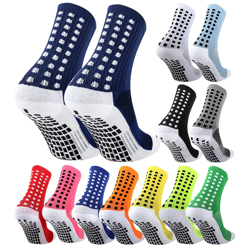 

Sports Slip Anti Soccer 2024 New Socks Men Football Socks Good Quality Cotton Calcetines the Same Type As the Trusox