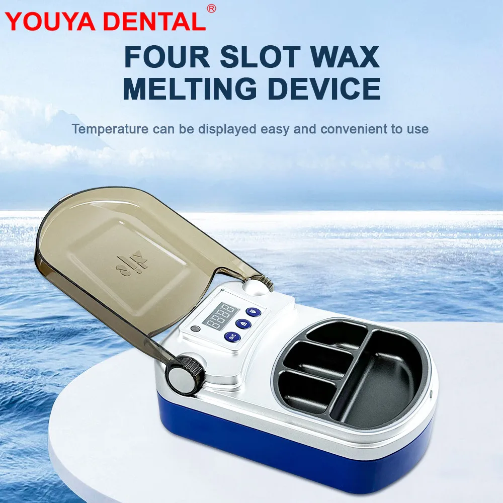 Dental Digital Wax Heater Machine For Wax Melting Device Dipping Pot Fast Heating Temperature Setting Dentistry Lab Equipment