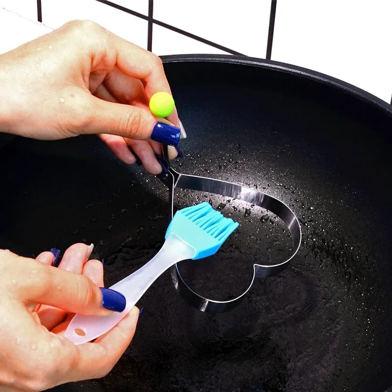 Food Silicone Brush Smear Barbecue Baking Pan Bread Chef Pastry Oil Tool Household Kitchen High Temperature