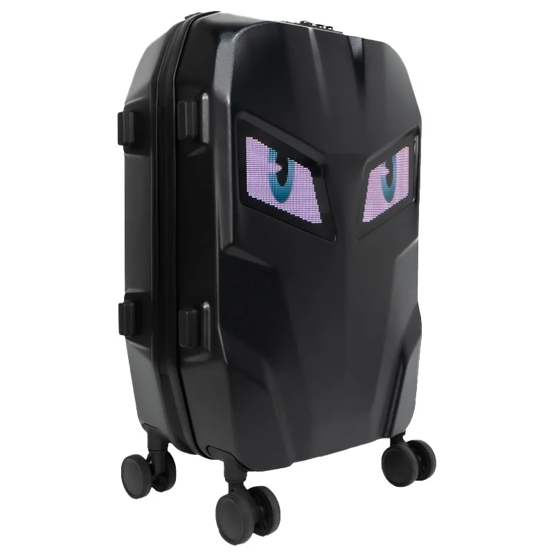 IntelligenceLEDLuggage Style，programmable screen，241-inch hard-spinner suitcase，DIYAnimation Function，