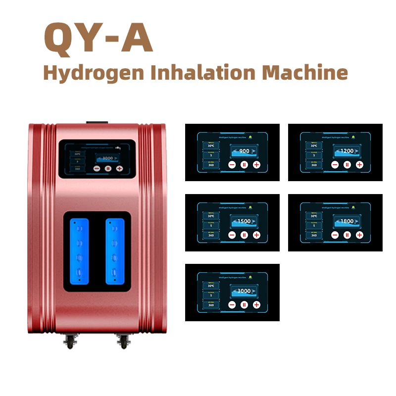 HHO Gas Hydrogen Production System Generator SPE PEM  Electrolysis Hydrogen Inhaler 3000ML Oxyhydrogen Breathing Machine