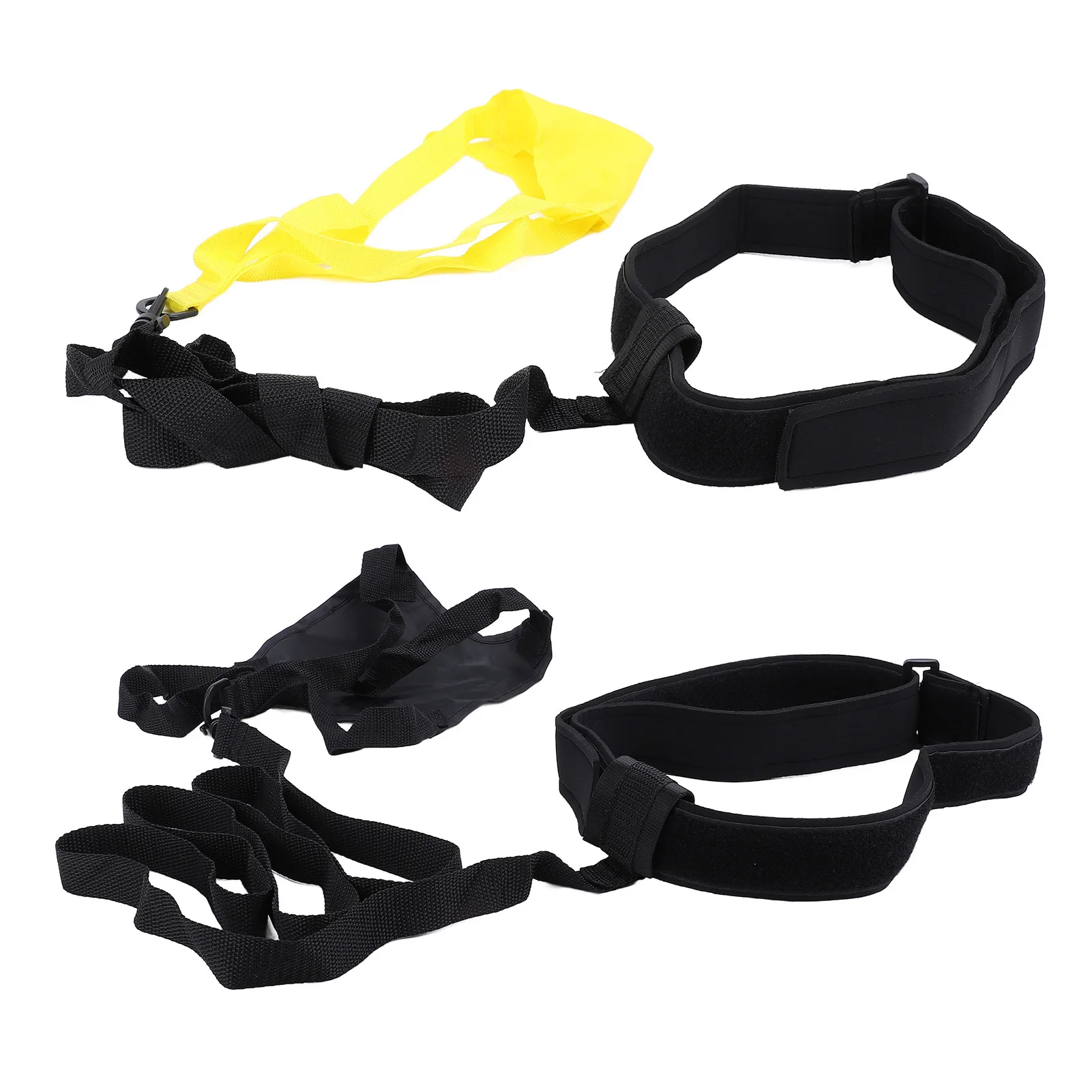 مجموعة حزام تدريب مقاومة السباحة الاحترافي الآمن والمحمول للأطفال والكبار