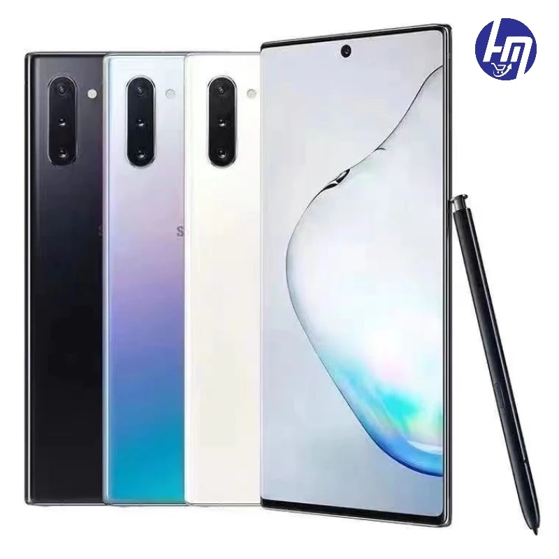 

Original Samsung Galaxy NOTE 10 note10 N970U1 N970F Snapdragon 855 8GB RAM 256GB ROM 6.3" Octa-core AMOLED Unlocked Smart Phone