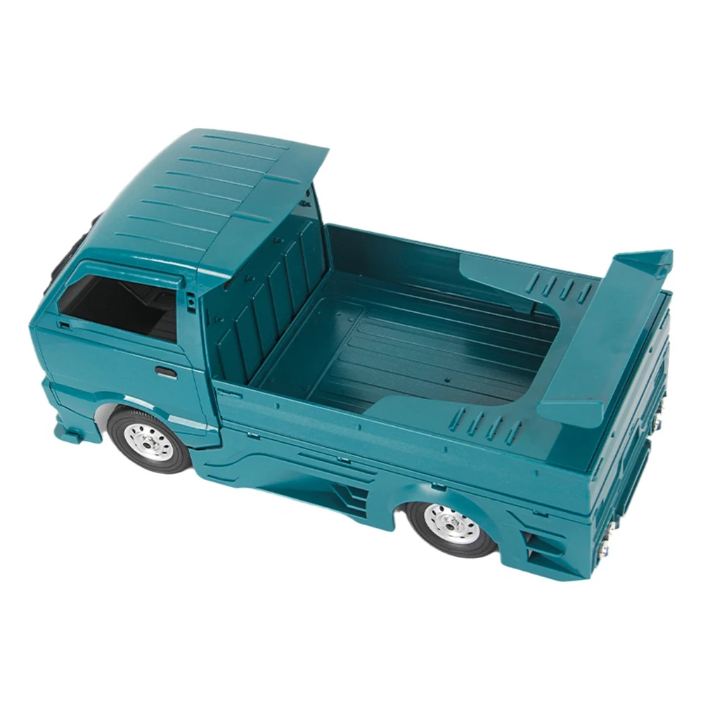 Déflecteur d'air de voiture RC, aile arrière, modelmicrophone, fenêtre, pare-soleil, ensemble pour WPL D12 1/10 RC Drift, pièces de mise à niveau, kit de décoration, 5