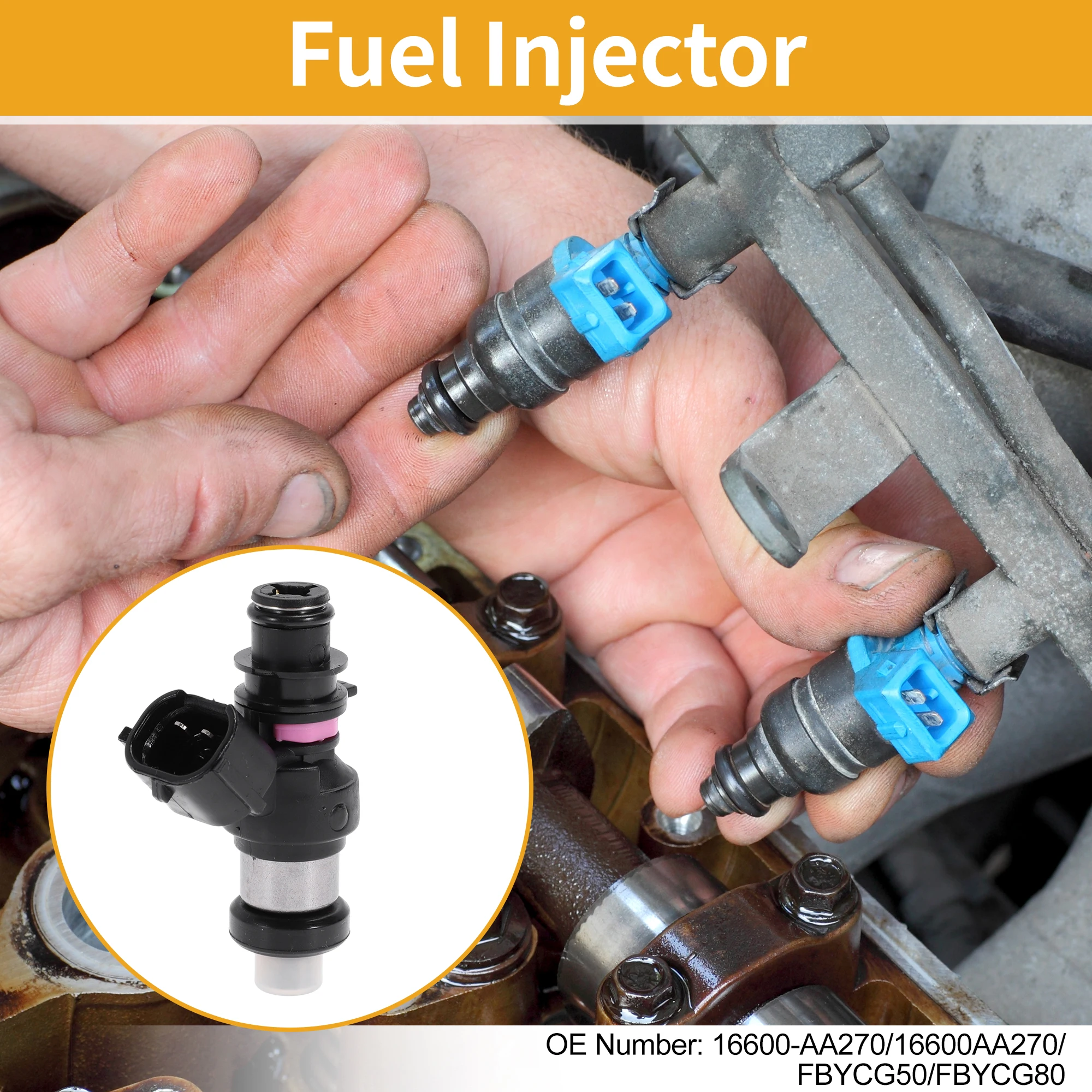 

UXCELL No 16600-AA270 Топливная форсунка для Subaru Legacy MK IV 2,0 03-2009 гг. Топливная форсунка двигателя автомобиля