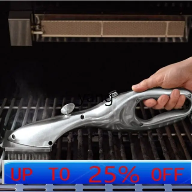 

LMM household barbecue strong oil fume stain cleaning brush stainless steel wire brush barbecue grid