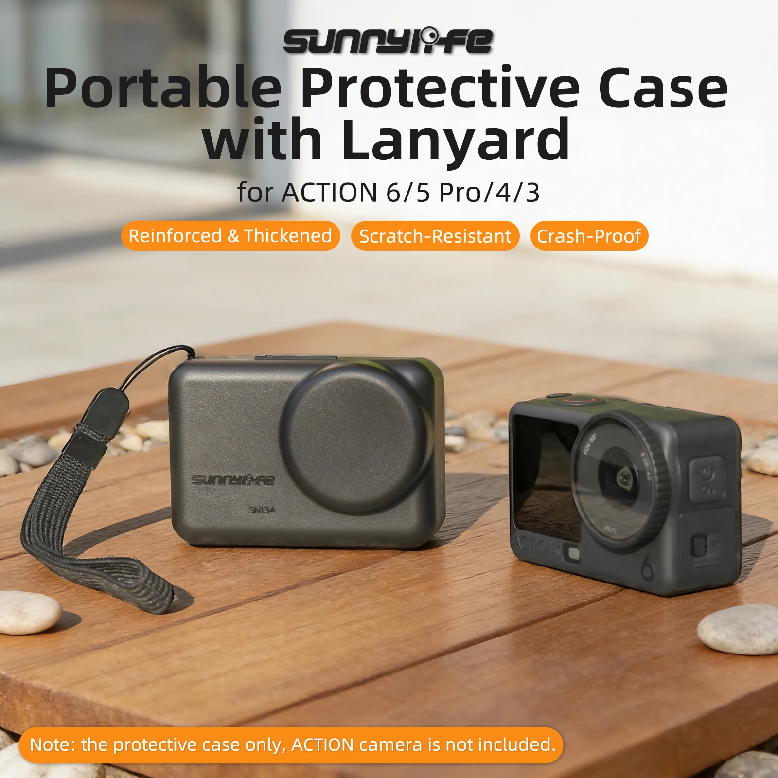 Tragbare Schutzhülle Box Für DJI OSMO Action 6/5 Pro/4/3 Schutzhülle Anti-scratch Schutz Shell kamera Zubehör