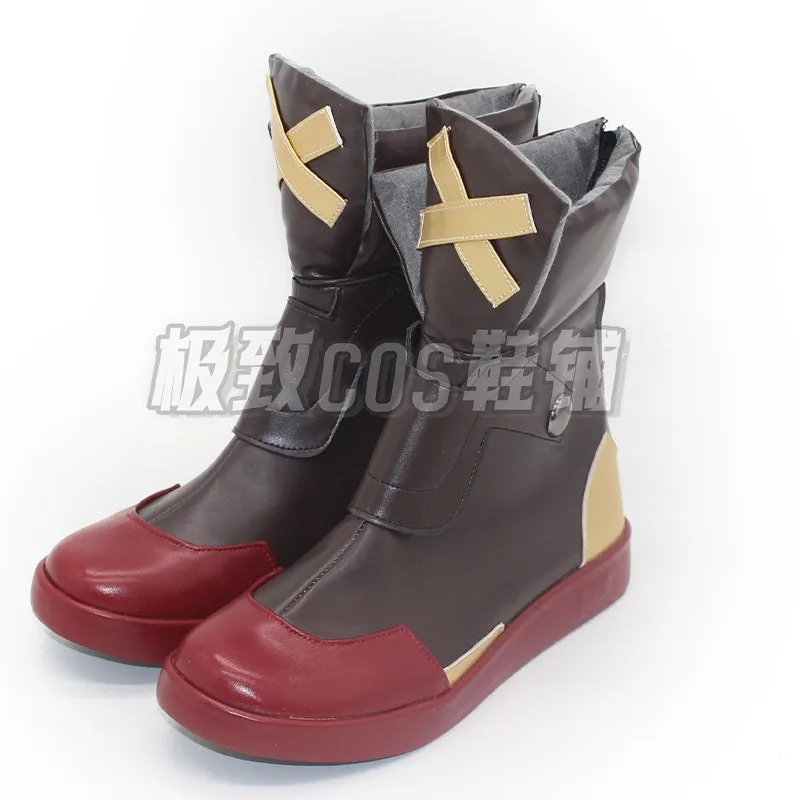 

Raze PU Leather Boots Game VALORANTT Cosplay Shoes Anime Cosplay Props Halloween Carnival Boots Custom Made Big Size