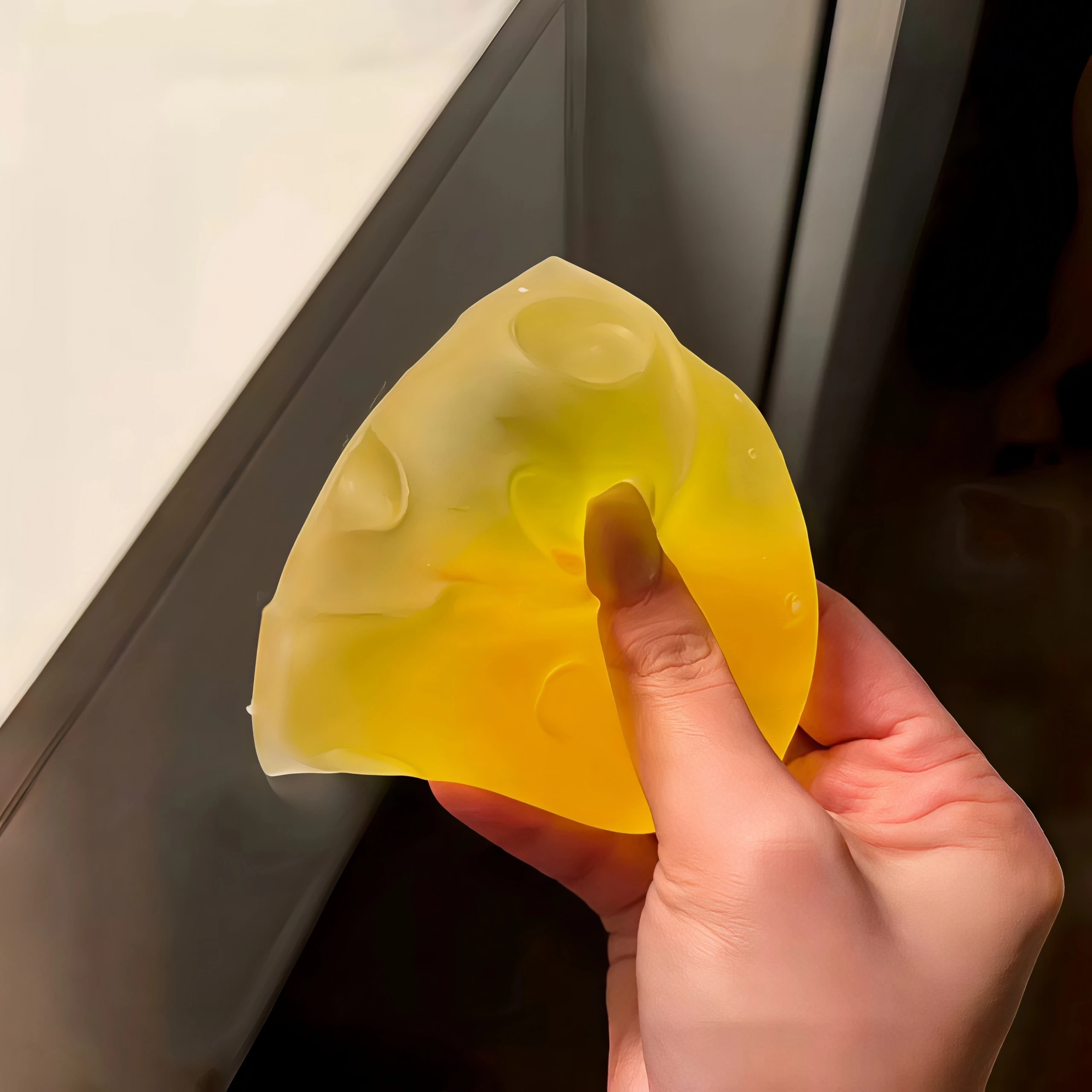 Squishy Honey Maltose Cheese Stress Relief Fidgets Toys Soft Mochi Cheese Muscle Weakness Sucking Finger Squeeze Toy Gifts