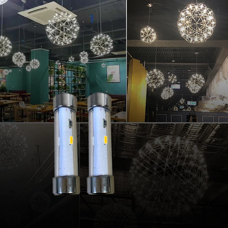 Lampadina a LED per perline a sospensione Rainmond per lampadari petardo Loft Spark Ball Light