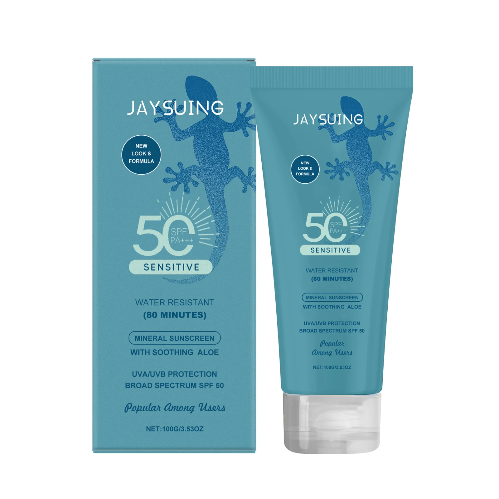 كريم لطيف مقاوم للماء للأشعة فوق البنفسجية يقلل من خطر حروق الشمس ويمنع دباغة التحكم في الزيت المضاد للأكسدة #2