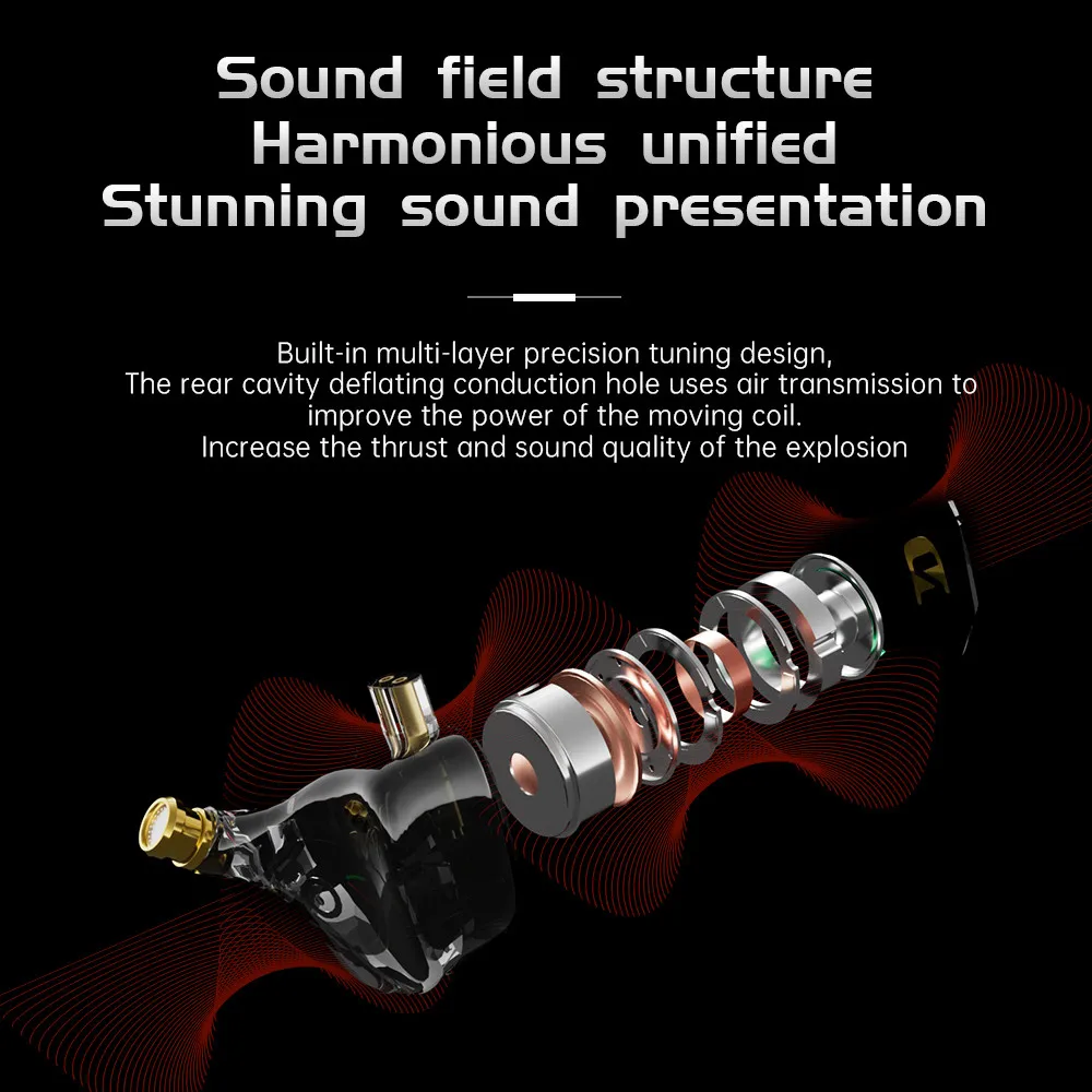 ND NX2 หูฟังแบบมีสายแบบไดนามิกหูฟังชนิดใส่ในหูไฮไฟสเตอริโอ Bass Monitor หูฟังหูฟังกีฬาชุดหูฟังตัดเสียงรบกวน