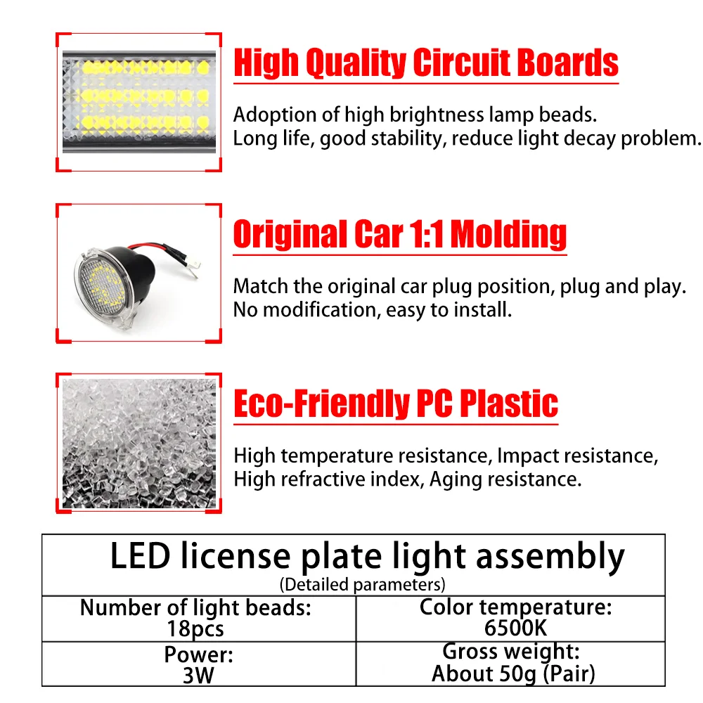 Auto LED Side Under Mirror pozzanghera Light per Ford Range Expedition F150 Edge Flex SEL Explorer Taurus Fusion accessori Auto 2 pezzi