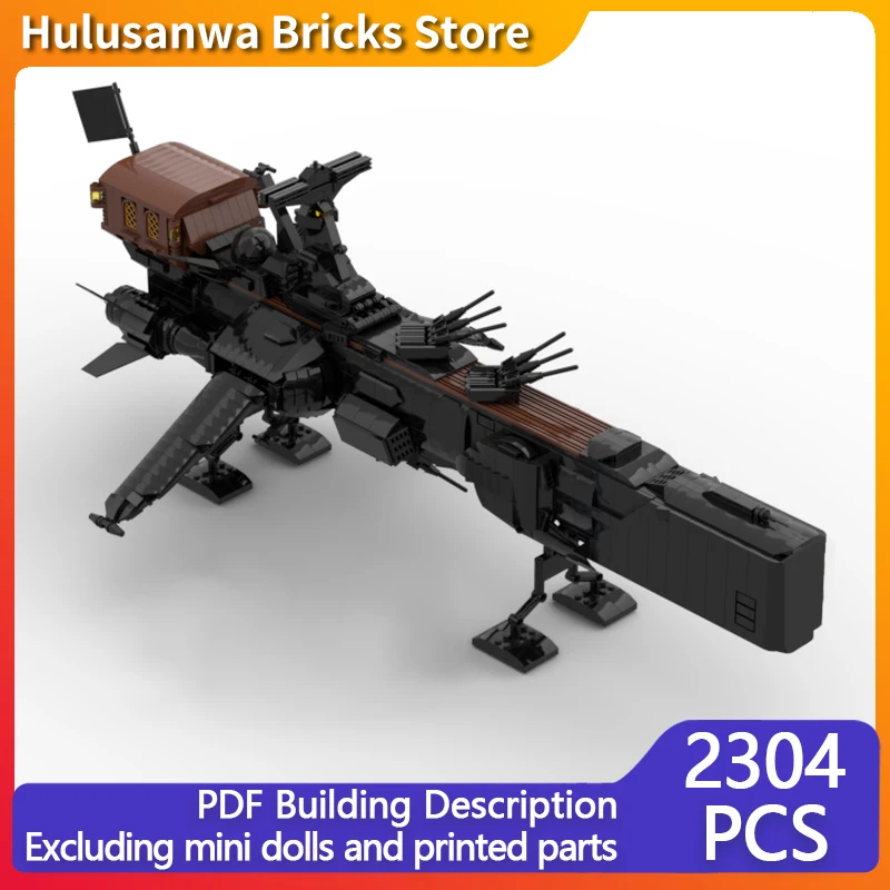 

Spaceship Modern Military Vessels Model MOC Building Bricks War Equipment Modular Technology Gifts Holiday Assemble Children Toy