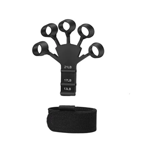 Neue Fünf-finger Hohl Silikon Pull Gerät Finger Übung Trainer Silikon Grip Handgelenk Training Ausrüstung 5 Finger Handgelenk Puller