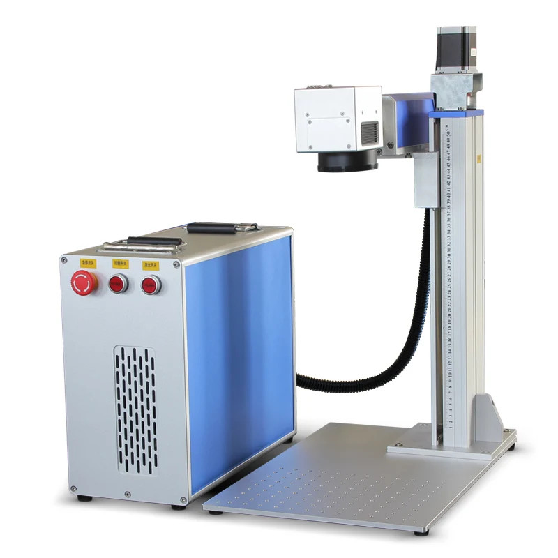 KETAI 20W 30W 50W 60W 70W 100W Split Optical Auto Focus Fiber Laser Marking Machine For Hardware