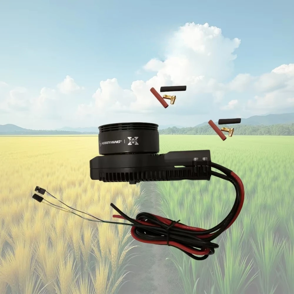 

2026 Hobbywing X6 Plus 12S/14S CW 2480 Пропеллер 30 мм Трубчатый двигатель Комбинированная система питания для 10 л U-AV сельскохозяйственного дрона