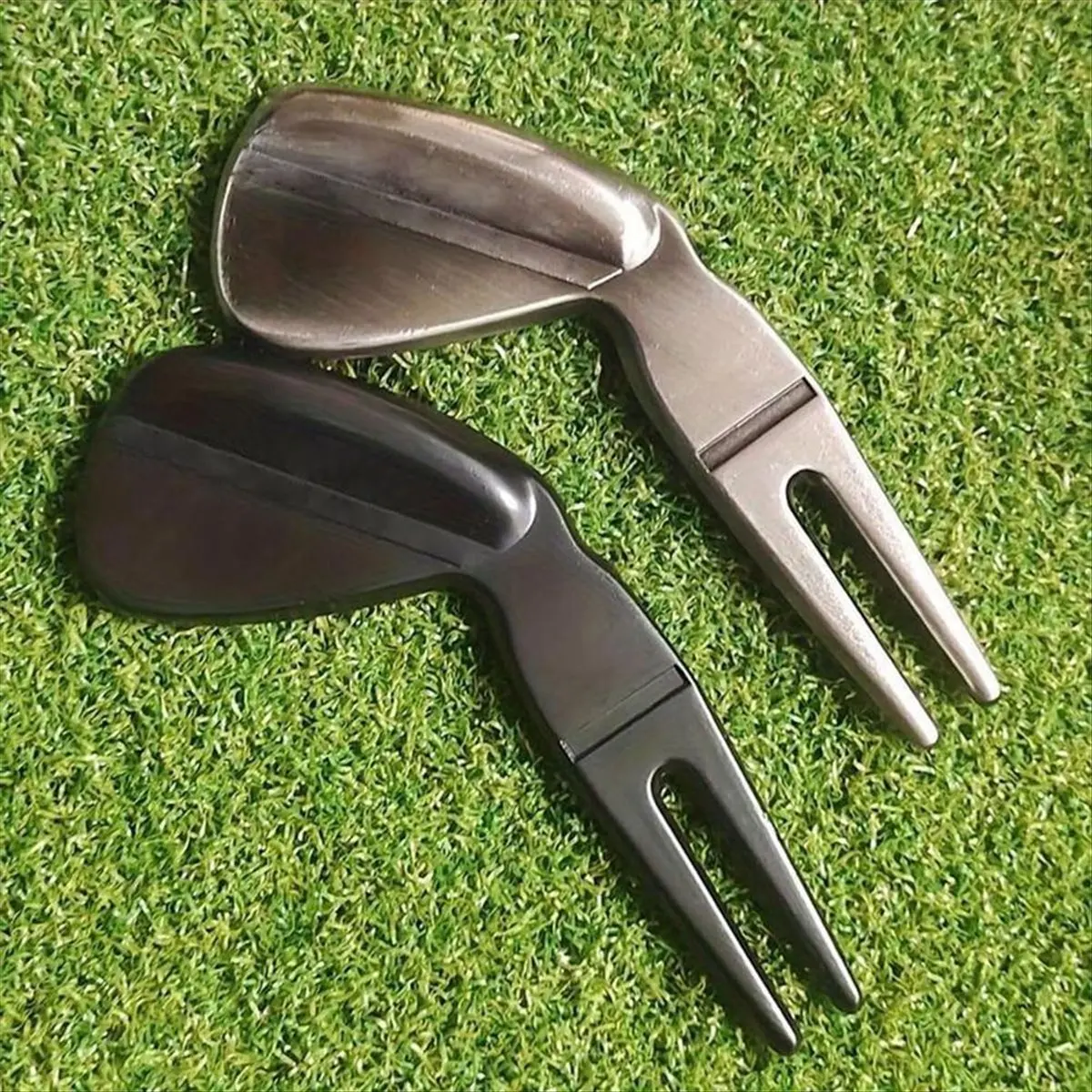 2 stks Golf Pitch Mark Tool, Golf Graszode Reparatie Tool, Draagbare Mini Golf Pitch Mark Reparatie Tools
