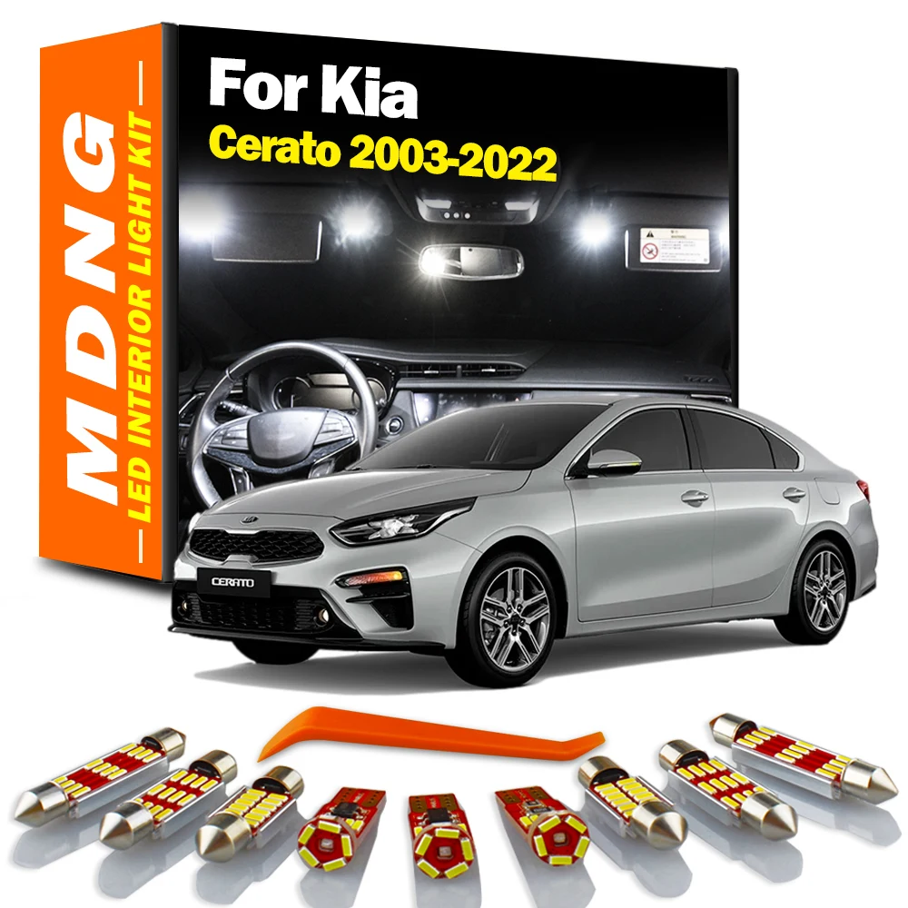 MDNG For Kia Cerato Spectra K3 LD TD YD 2000-2016 2017 2018 2019 2020 2021 LED Interior Reading Light Kit Car Accessories Canbus