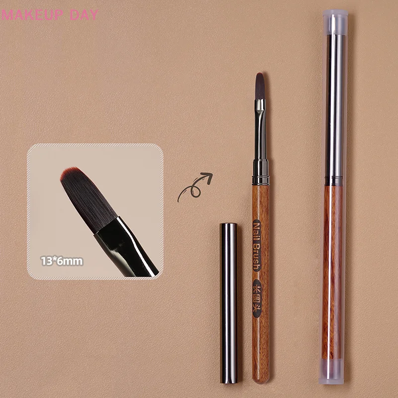 Nail Art Extended Brush Handle Nail Liner Brush Stripe Pattern Painting Brush Acrylic UV Gel Extension Gel Drawing Pen Brush