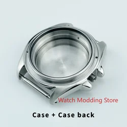 HQ 42mm SKX007/SRPD SKX Compatible 300M Waterproof Watch Case Mod Parts Silver Case Back 316L Stainless Steel Crown at 3