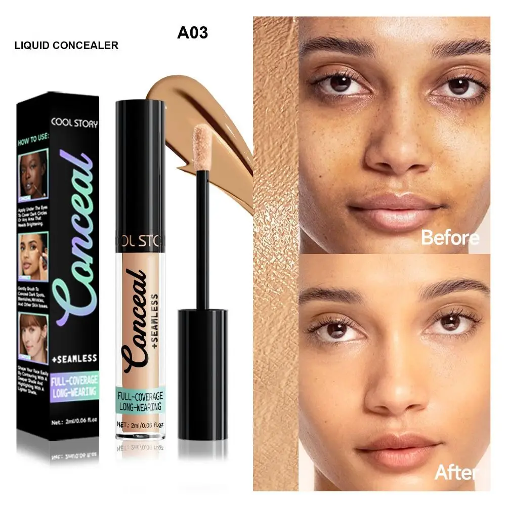 

New Waterproof Liquid Foundation Matte Oil-Control Foundation Concealer Cream Full Coverage Sweat Proof Face Foundation Cream