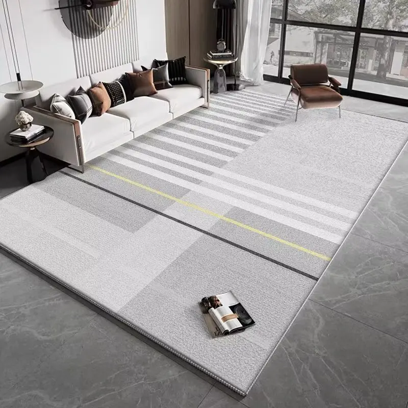 Nordic Light Luxury Rugs for Living Room Modern Simplicity Style Grey Sofa Coffee Table Bedroom Rug Home Cloakroom Lounge Mat