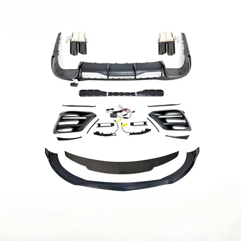 

Body Kit for S Class W223 Sport Change to B Style Model Include Front Lip Rear Diffuser Tail Pipes