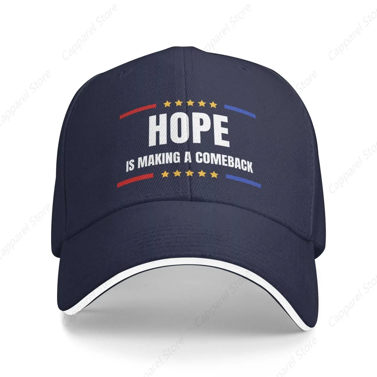 Hope is Making A Comeback Hat for Men Women Harris Waltz 2024 Classic Baseball Caps